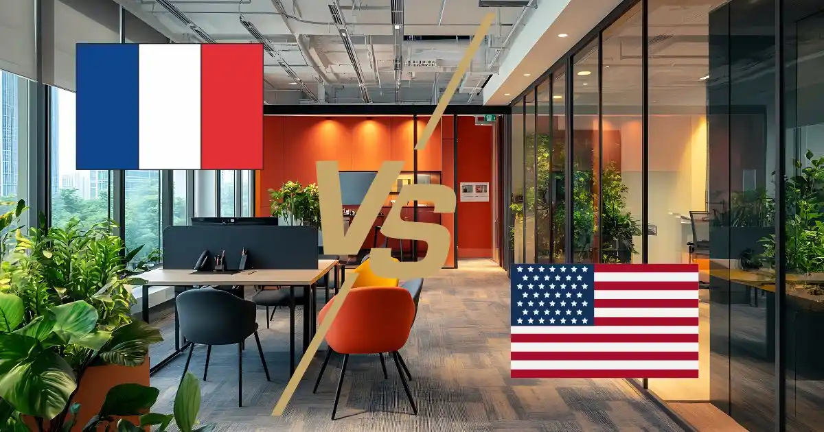 Différence entreprise française et entreprise américaine : comparaison complète 2026