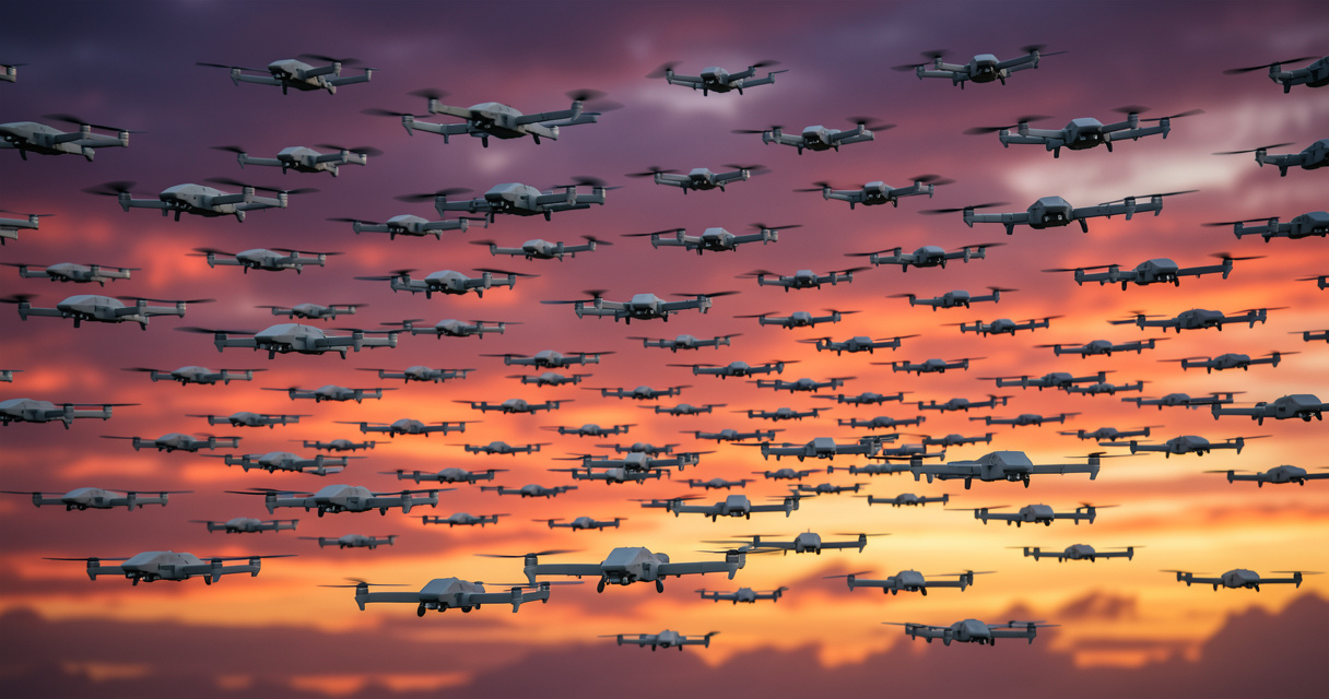 Drone de défense : La supériorité par la masse, pas la technologie