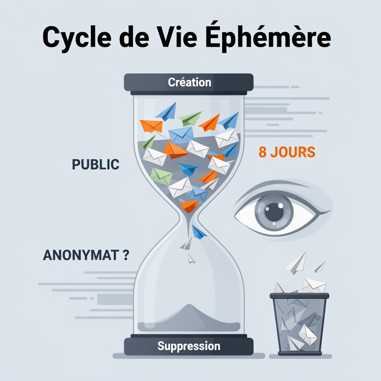 Infographie : YOPmail en 2026 : L'Ultime Guide de l'Email Jetable (Avantages, Risques & Alternatives Futures)