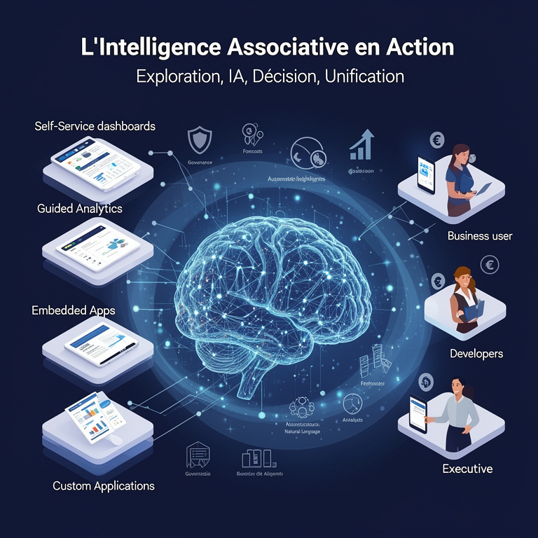 Infographie : qliksense