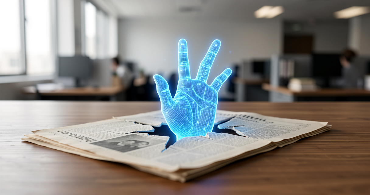 Journalisme vs IA : le combat pour la survie en 2026