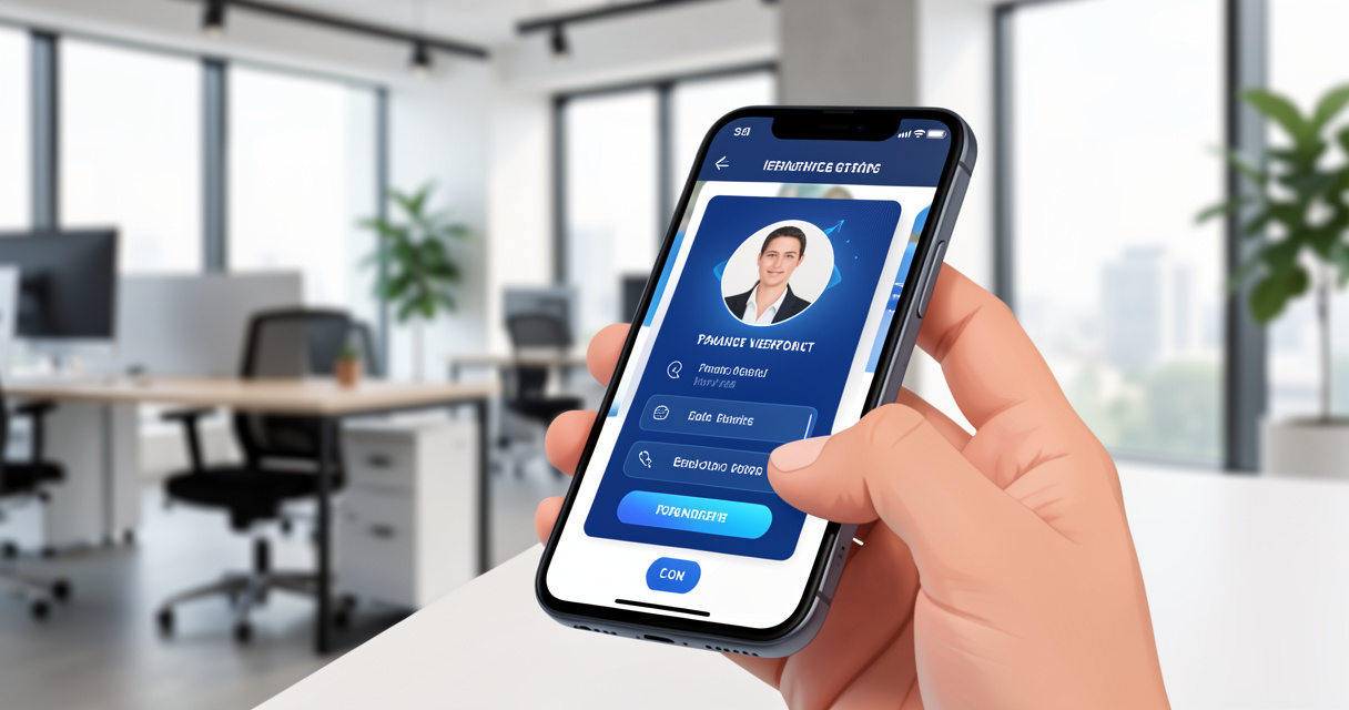 Application IDENTT lisant la puce NFC d'un passeport pour vérification d'identité