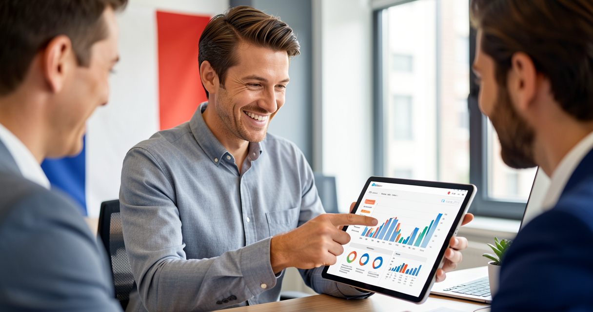 Professionnel SEO français analysant les performances d'un outil comme Ranxplorer