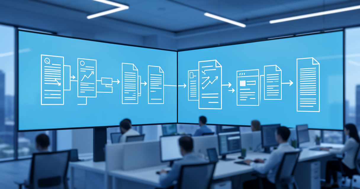 Output management system : tableau de bord des flux documentaires en entreprise