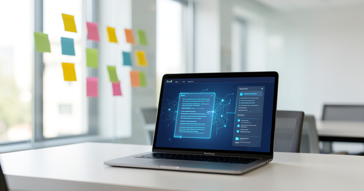 Équipe marketing utilisant Copy.ai pour générer du contenu