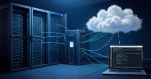 Schéma visuel de sauvegardes rsync entre serveurs Linux avec copie centralisée et externalisée.