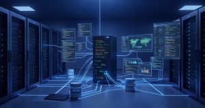 Schéma d’une centralisation sécurisée de journaux Linux vers un serveur rsyslog.