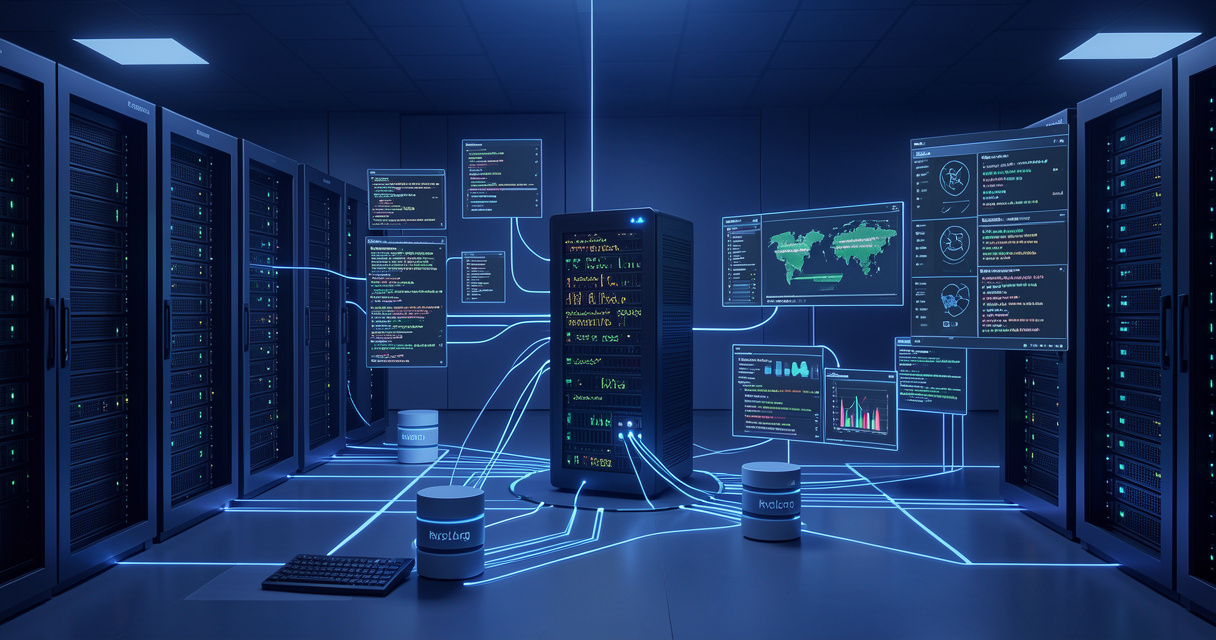 Schéma d’une centralisation sécurisée de journaux Linux vers un serveur rsyslog.